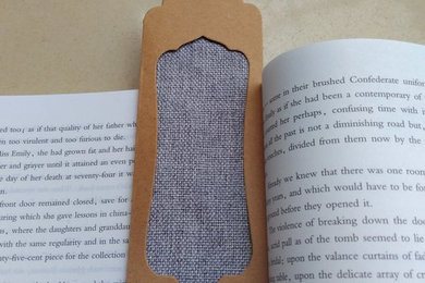 Slate gray fabric sample