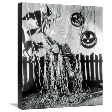 "Halloween - Joan Crawford" Canvas Giclee by Hollywood Photo Archive, 17"x22"