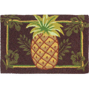 JellyBean Accent Rug Welcoming Pineapple
