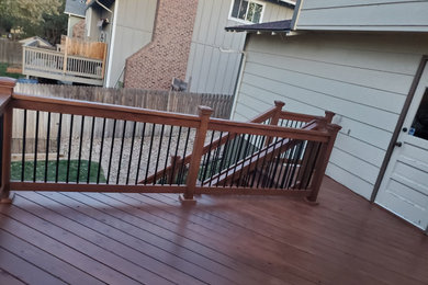 Elegant deck photo in Denver