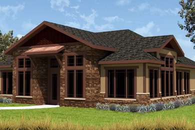 (Concept Design) Custom Lake Home - Craftsman