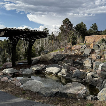 New Cedar Pergola in Monument, Colorado