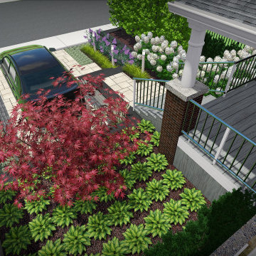 Central Toronto Front Yard Parking Pad