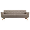 Engage Upholstered Fabric Sofa, Granite