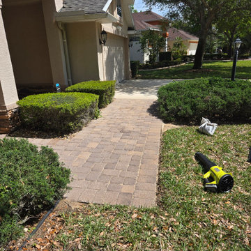 Driveway Paver Cleaning, Re-Sanding & Sealing in Ormond Beach FL
