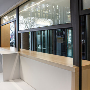 Umbau eines Foyers zum Informationszentrum