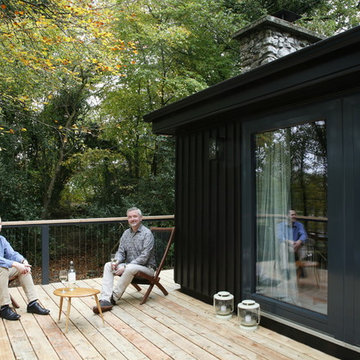 Cabin in the woods in Ireland