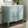 42" Cottage-Style Knoxville Bathroom Sink Vanity With Mirror