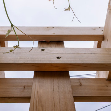 Custom Cedar Privacy Fence, Pergola & Backyard Landscape Transformation