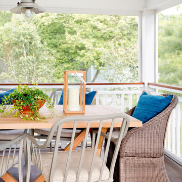 Screen Porch with Water View - Westport, Connecticut