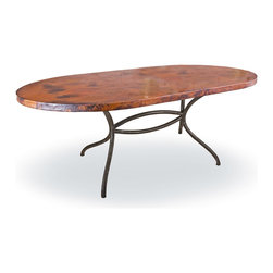 Italia Oval Dining Table by Mathews & Co. - Dining Tables