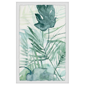 "Tropic Palms" Framed Painting Print, 20"x30"