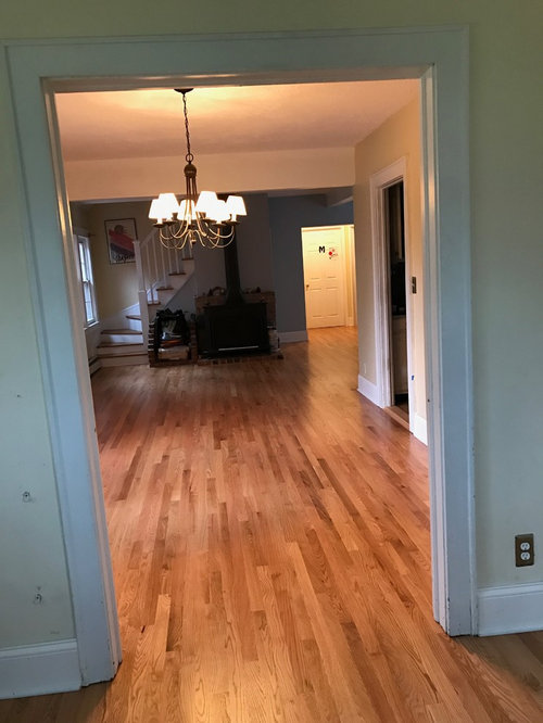 First Floor Home Flooring Renovation Before and After