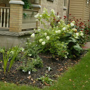Front Formal Gardens and Back Pondless Stream