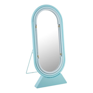 Neon Floor Mirror - Contemporary - Floor Mirrors - by TOV Furniture | Houzz