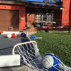SoccerPool game table, White/Grey - Backyard Play