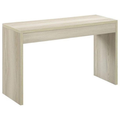Convenience Concepts Northfield Hall Console in Weathered White Wood Finish