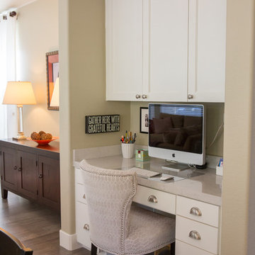 Kitchen & Master Bath Remodel | Custom Home Office | Carmel Valley