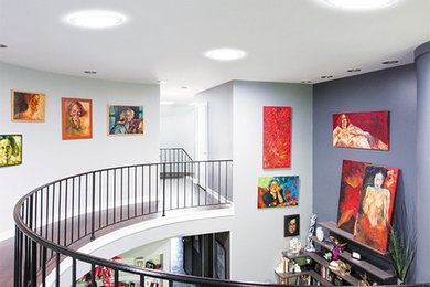 Eclectic hallway photo in Other