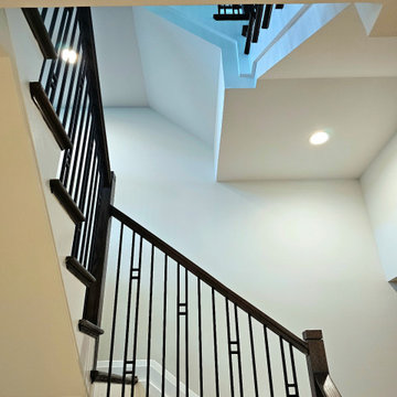 Project #109 | U-Shaped Stairs in Countryside Retreat