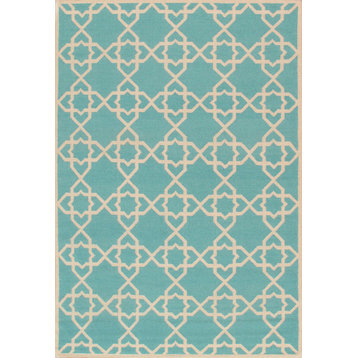Pasargad Kilim Collection Hand-Woven Lamb's Wool Area Rug, 10'x14'