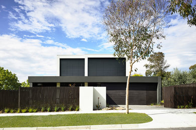 Design ideas for a modern exterior in Melbourne.