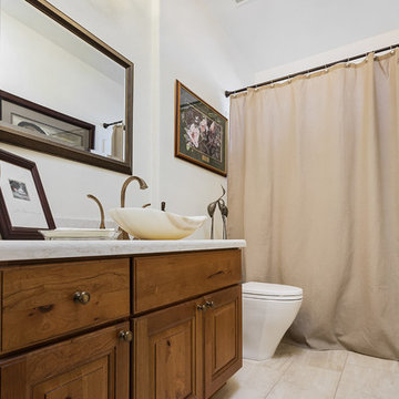 Oro Valley Rustic Cherry Kitchen and Bath Remodel
