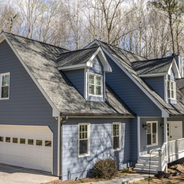 Marietta, GA Full Siding Replacement, 30+ Window Replacements, Screened-In Porch
