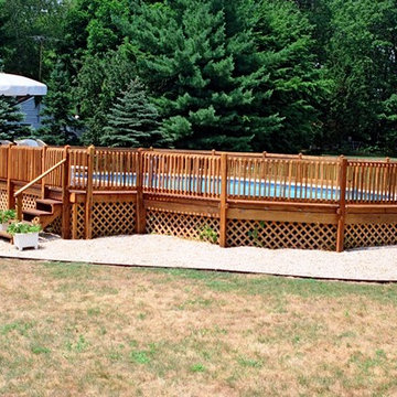 Semi-Inground Pools