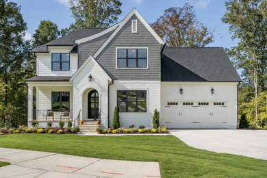 Example of an exterior home design in Other