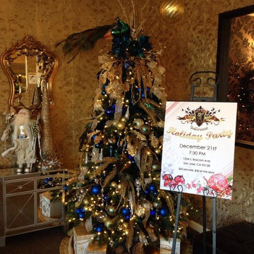 Holiday Decor- Ballroom Dancing studio