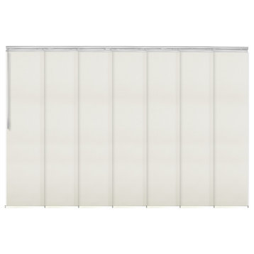 Fidel 7-Panel Track Extendable Vertical Blinds 110-153"W