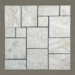SANUR - Ivory Aged | Marble Mosaic - Mosaic Tile