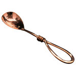 Ben & Lael - Relish Spoon, Copper, Vine Handle - Everyone loves to add a little extra spice to their meal now and then. Luckily, our relish spoons diminutive size is great for scooping out your favorite seasoning, dip, condiment, or dressing.