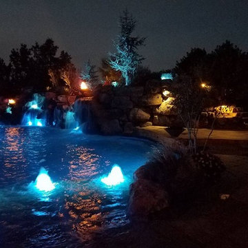 Full Outdoor Automation, Lighting and Sound
