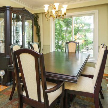 New White Window in Fabulous Dining Room - Renewal by Andersen Greater Toronto