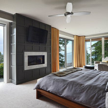 Seattle interior-- living room and bedroom