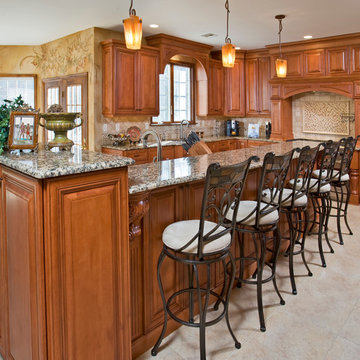 Kitchens - Tiered Island Design