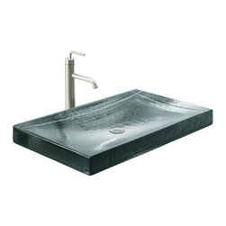 KOHLER Antilia Wading Pool Countertop Bathroom Sink in Ice - Bathroom Sinks