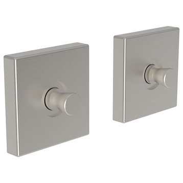 Ginger 524B Hotel Shelf Mounting Kit From The Lineal Collection - Satin Nickel