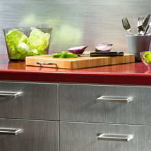 stainless steel walpaper for cabinet redo