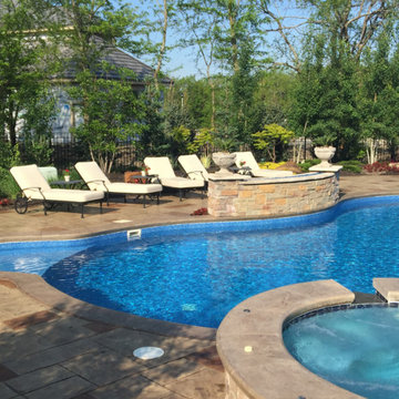 Custom In-ground pool and spa