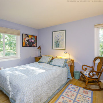 New Windows in Delightful Bedroom - Renewal by Andersen Long Island, NY