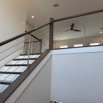 Horizontal Bar Conventional Stair Design Adelaide