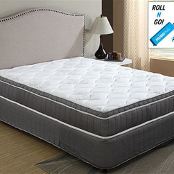 CONSTELLATION 11" QUEEN LUMBAR GEL MATTRESS POCKET COIL INNERSPRING - Mattresses