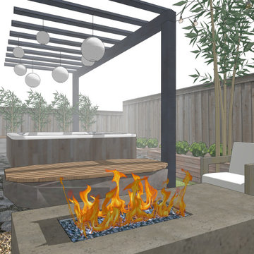 Caroline&Rich's San Mateo Backyard Makeover