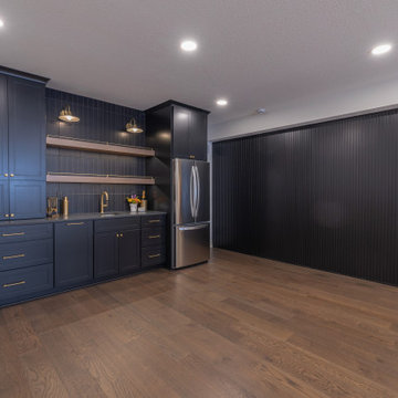 Playful, Modern Basement Designed for Family Living