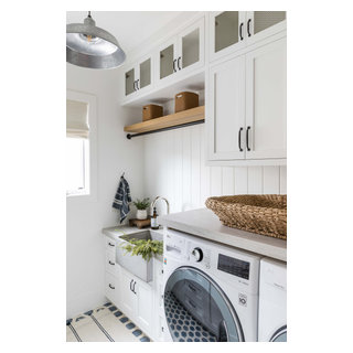 North Tustin - Beach Style - Laundry Room - Orange County - by Pure ...