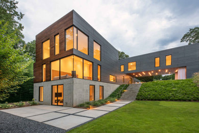 Trendy home design photo in Atlanta