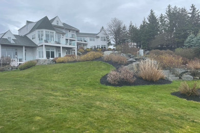 Design ideas for a landscaping in Portland Maine.